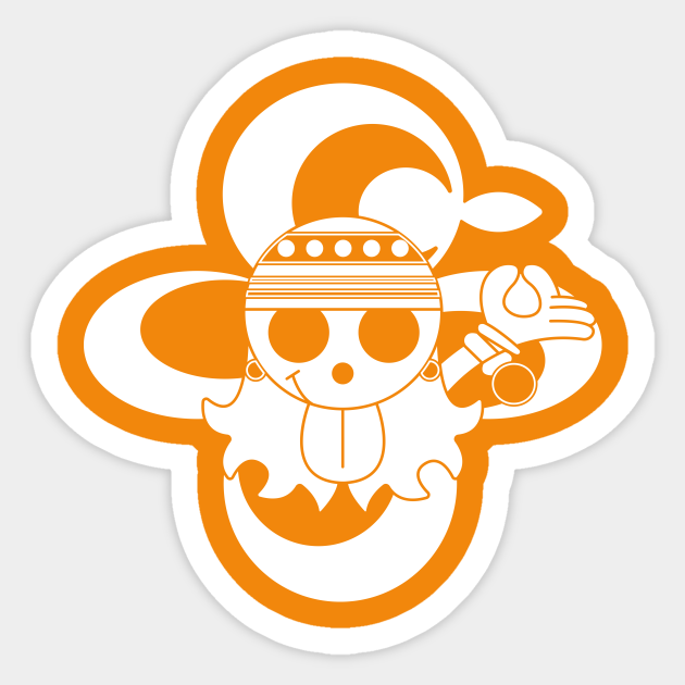 Nami Jolly Roger 2 Nami Sticker TeePublic